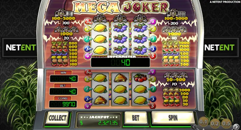 Mega Joker Gameplay Screenshot